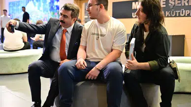 Başkan Yılmaz'da sınav öncesi öğrencilere moral desteği