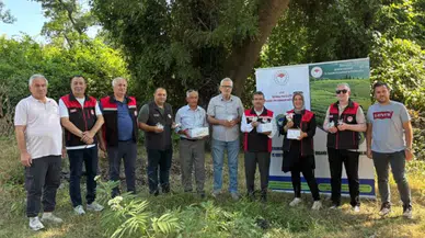 Bursa'da 5 bin Samuray Arısı salındı