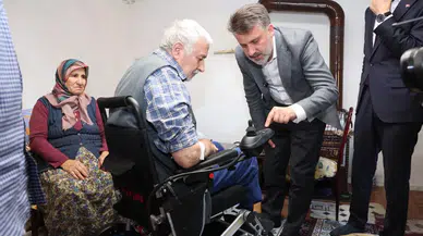 Akülü sandalye talebi hızlıca karşılandı