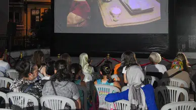 Erkek Lisesi'nde sinema keyfi