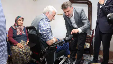 Akülü sandalye talebi hızlıca karşılandı