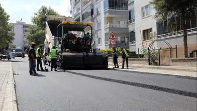 Mudanya'da yollar yenileniyor