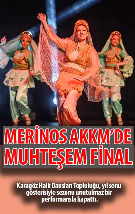 Karagöz Halk Dansları'ndan Bursa'da muhteşem final