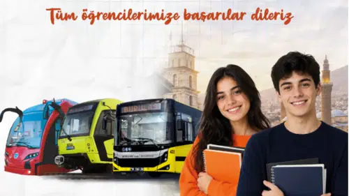 Bursa'da üniversite adaylarına ücretsiz ulaşım desteği