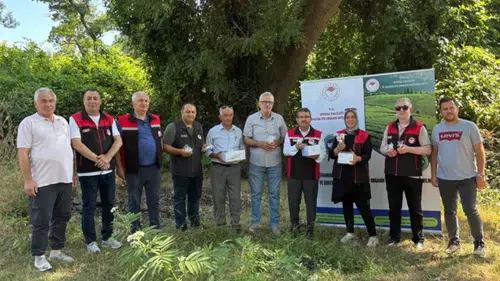 Bursa'da 5 bin Samuray Arısı salındı