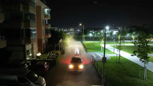 Bursa'da sinekle mücadele sürüyor