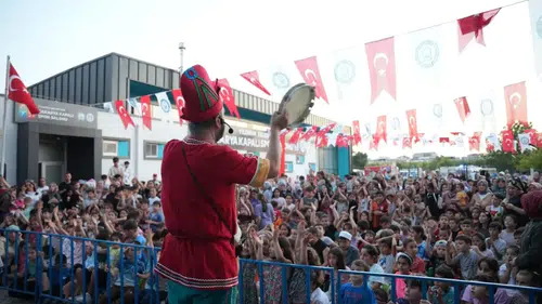 Yıldırımlı çocuklar yaz tatilini dolu dolu yaşıyor