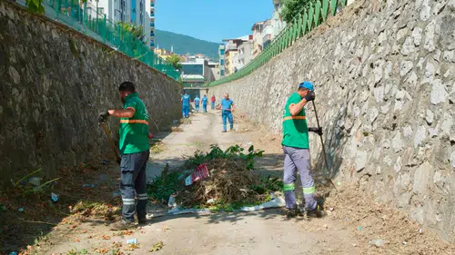 Selçukbey Kanalı temizlendi