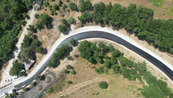 Dağakça Yolu genişledi!