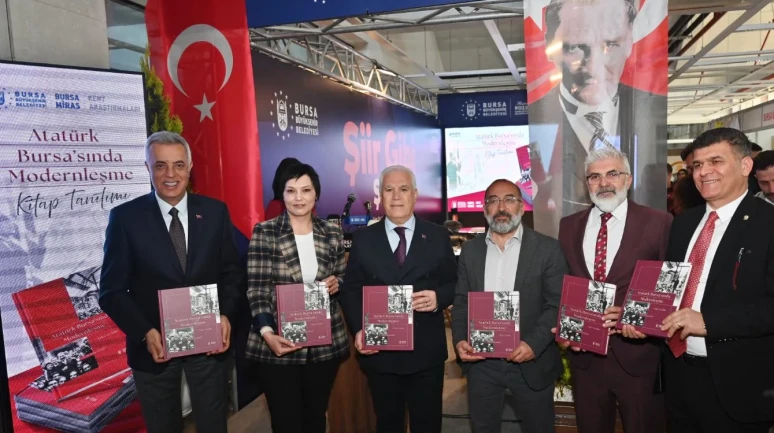 Bursa ve Atatürk kitapta bütünleşti