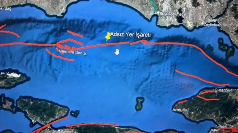 Prof. Dr. Görür o bölgeye işaret etti!