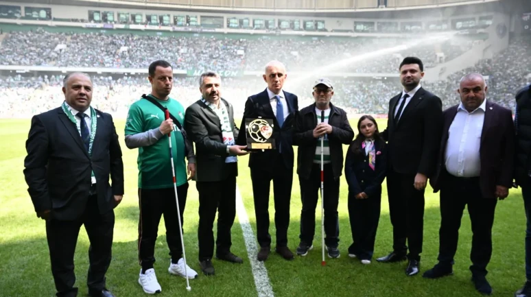 Yıldırım Belediyesi'ne TFF'den Fair-Play ödülü