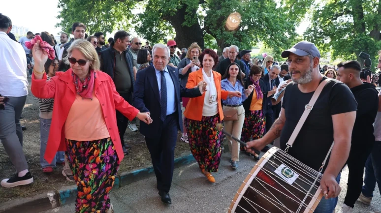Hıdırellez coşkusu şenlikle kutlandı