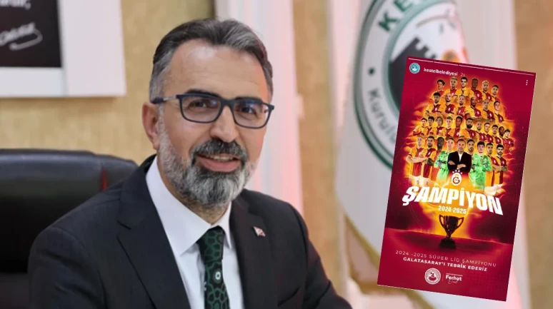 Kestel Belediyesi'ne Bursasporlu taraftarlardan tepki