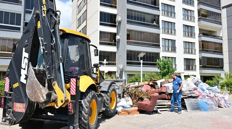 Yıldırım Belediyesi'nden yangın mağdurlarına yardım