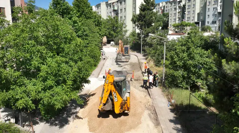 Bursa İnegöl'de altyapı hamlesi