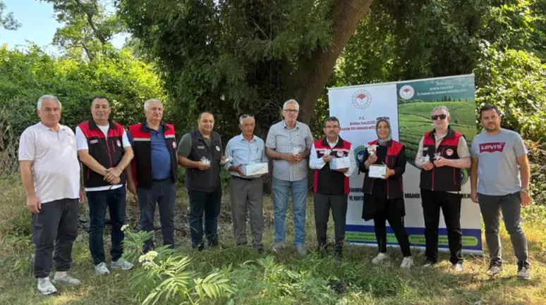 Bursa'da 5 bin Samuray Arısı salındı