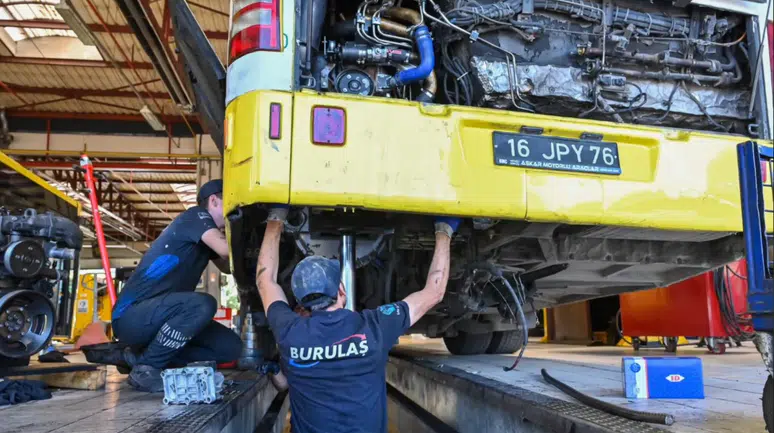 BURULAŞ’tan 24 milyonluk bakım tasarrufu