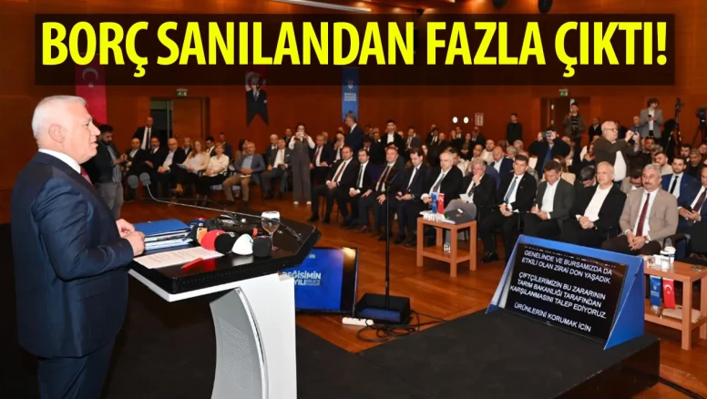 Bozbey: "Büyükşehir borç batağındaydı"