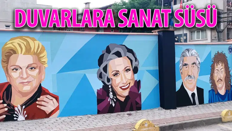 Bursa'nın duvarları sanatla buluşuyor