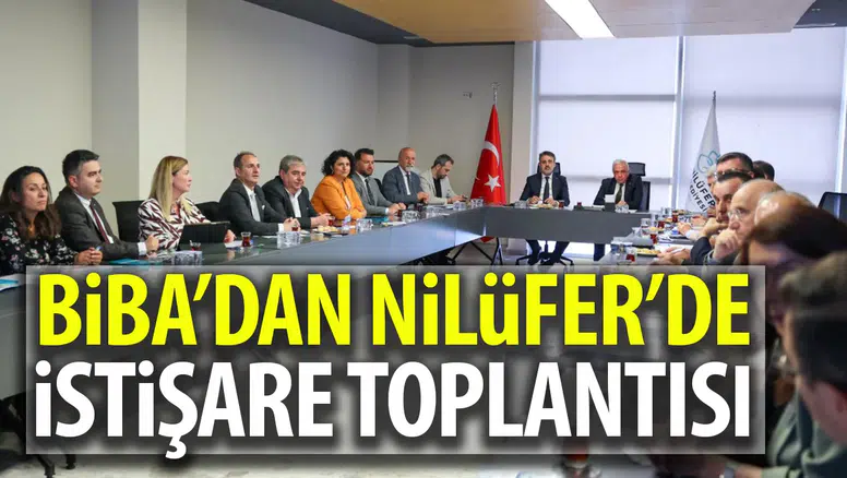 Başkan Vekili Biba'dan Nilüfer Belediyesi'ne ziyaret