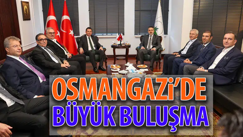 Şahin Biba'dan Osmangazi Belediyesi'ne ziyaret