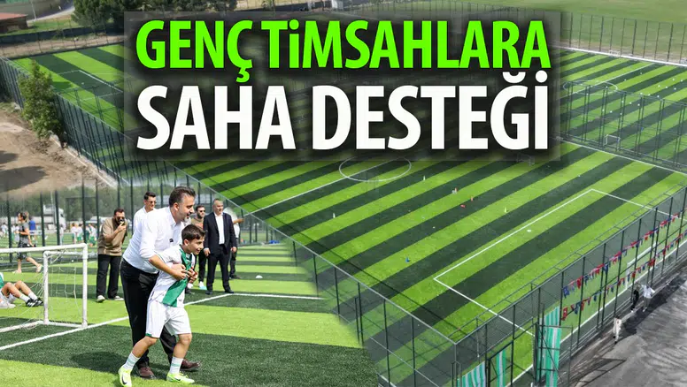 Bursa Büyükşehir'den Bursaspor altyapısına 3 saha